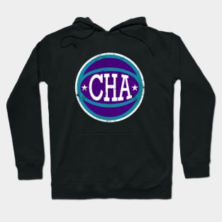 Charlotte Retro Ball - Purple Hoodie